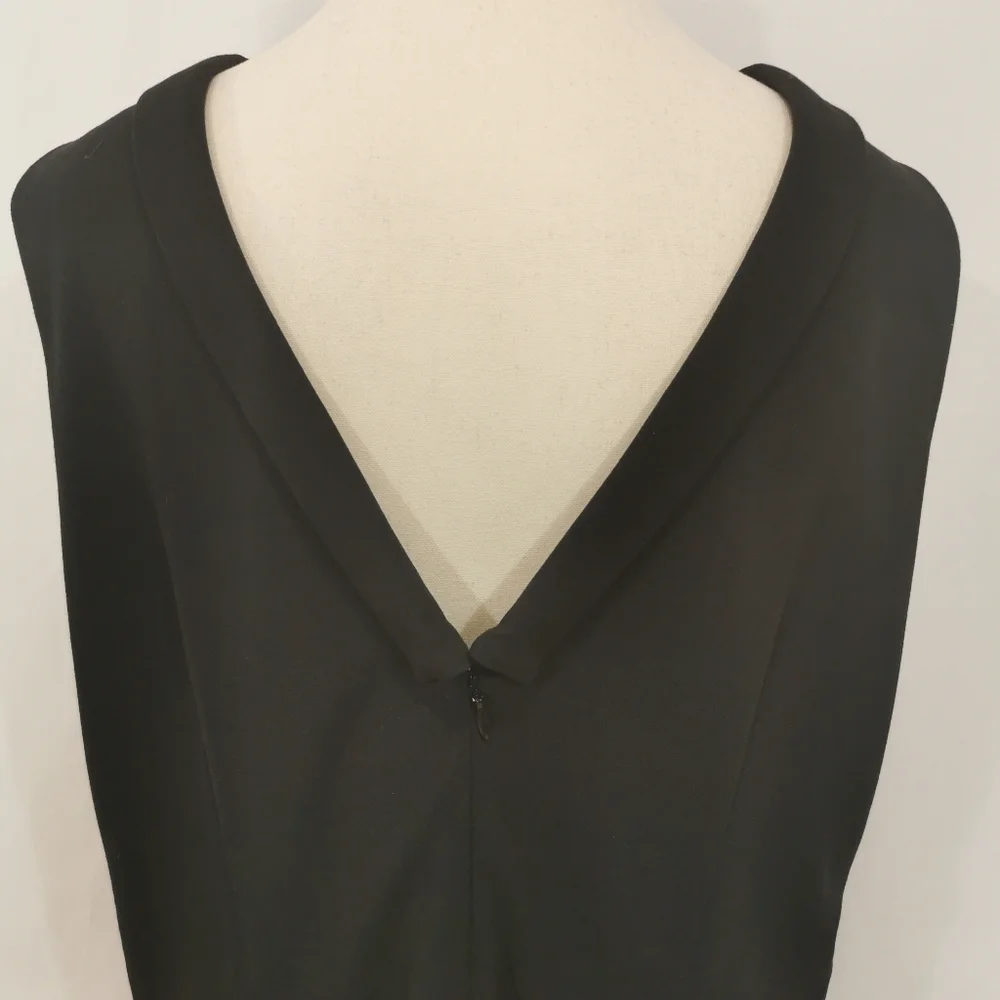 NWT Ann Taylor Factory Sleeveless Black Dress - Sz 14 - Picture 5 of 8